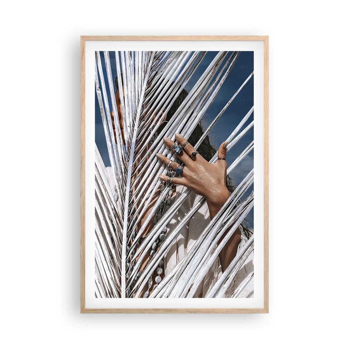 Affisch i ram av ljusek - Schamanens flickvän? - 61x91 cm