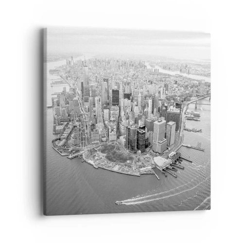 Canvastavla - Bild på duk - Hur man inte älskar? - 40x40 cm