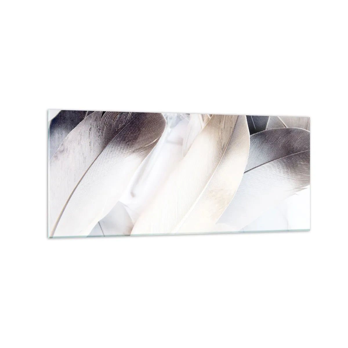 Glastavla - Bild på glas - Nästan änglalik - 120x50 cm