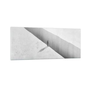 Glastavla - Bild på glas - Tydligt mål - 100x40 cm