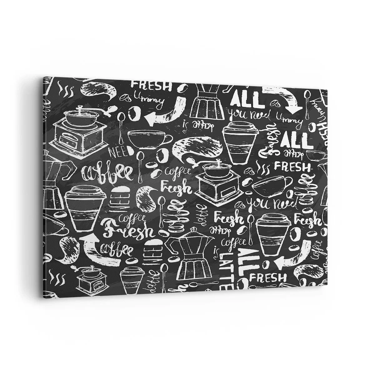 Canvastavla - Bild på duk - All you need is… - 120x80 cm