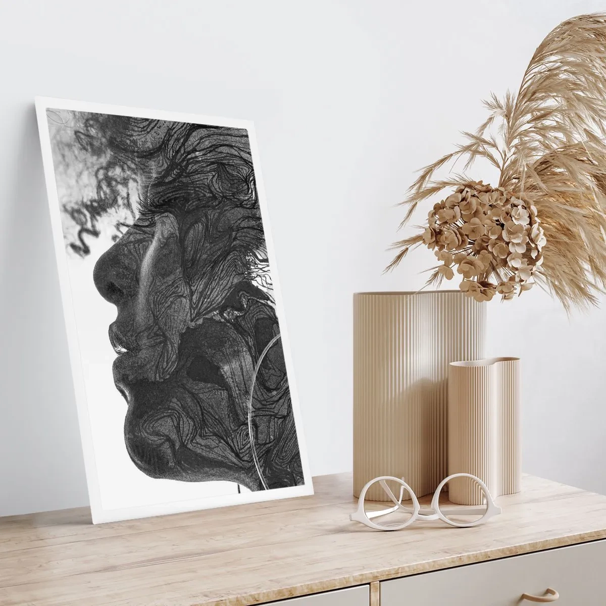 Affisch - Tilltrasslad i drömmarna - 70x100 cm