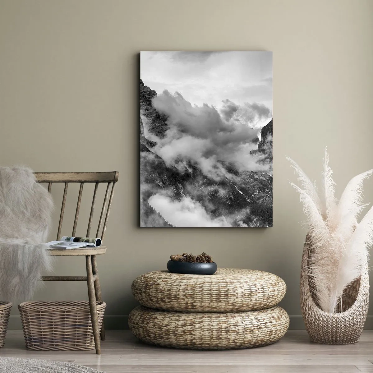 Canvastavla - Bild på duk - Vackra och grymma - 50x70 cm