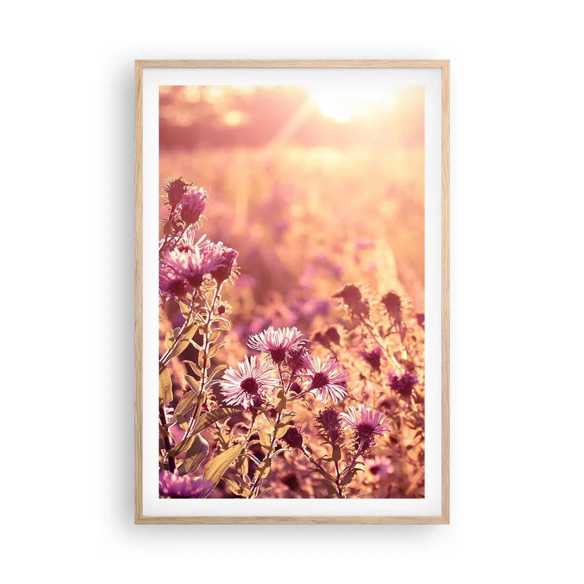 Affisch i ram av ljusek - Innan sommaren går bort - 61x91 cm