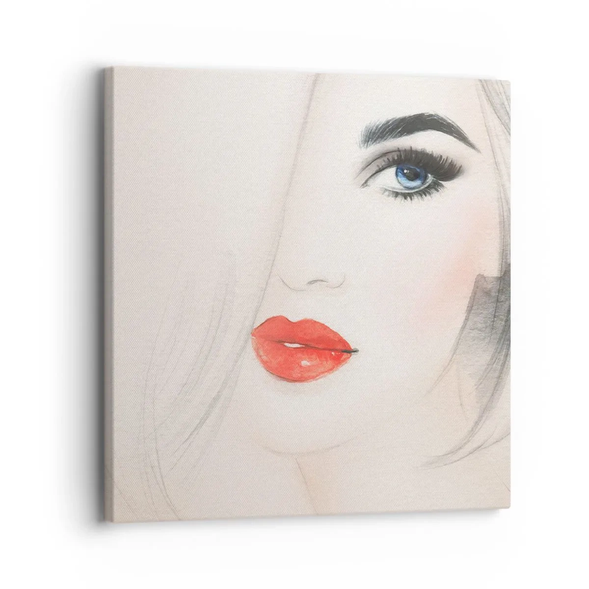 Canvastavla - Bild på duk - Hypnotiserar och bedårar - 30x30 cm