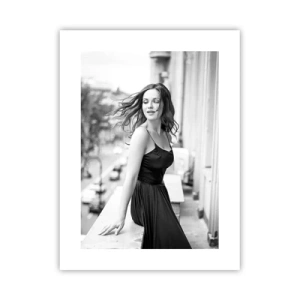 Affisch - Säkert en Parisbo - 30x40 cm