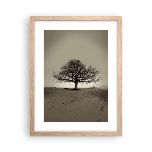 Affisch i ram av ljusek - Härifrån till evighet - 30x40 cm