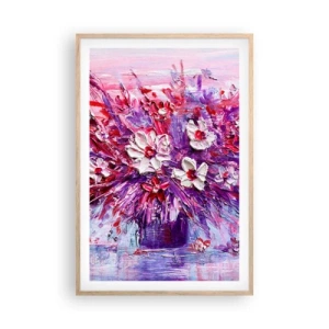 Affisch i ram av ljusek - Oskuld och passion  - 61x91 cm