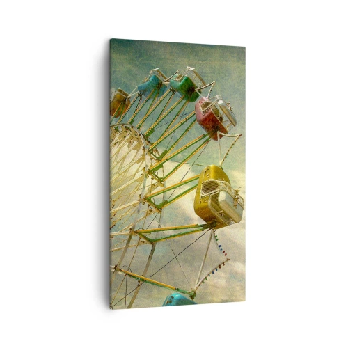Canvastavla - Bild på duk - Kommer att bli, kommer att bli kul.... - 45x80 cm