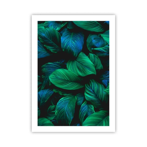 Affisch - I gröna folkmassan - 50x70 cm