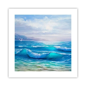 Affisch - Stillande - 40x40 cm