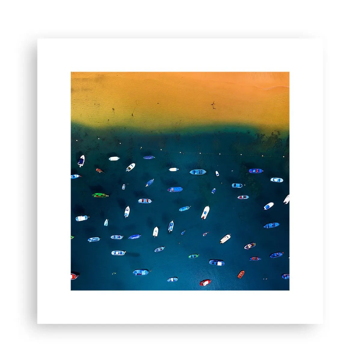 Affisch - Ett semesterspel - 30x30 cm