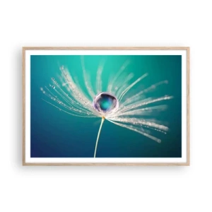 Affisch i ram av ljusek - Mystisk stund - 100x70 cm