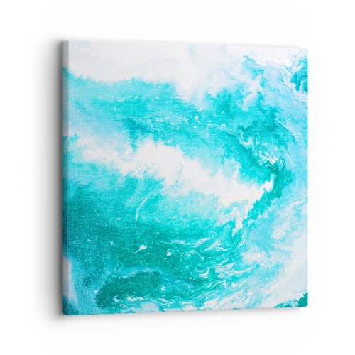 Canvastavla - Bild på duk - I elementets kärna - 30x30 cm