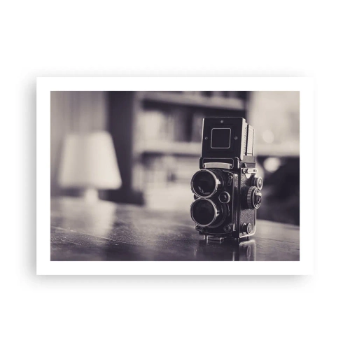 Affisch - Ett gammalt fotografis magi - 70x50 cm