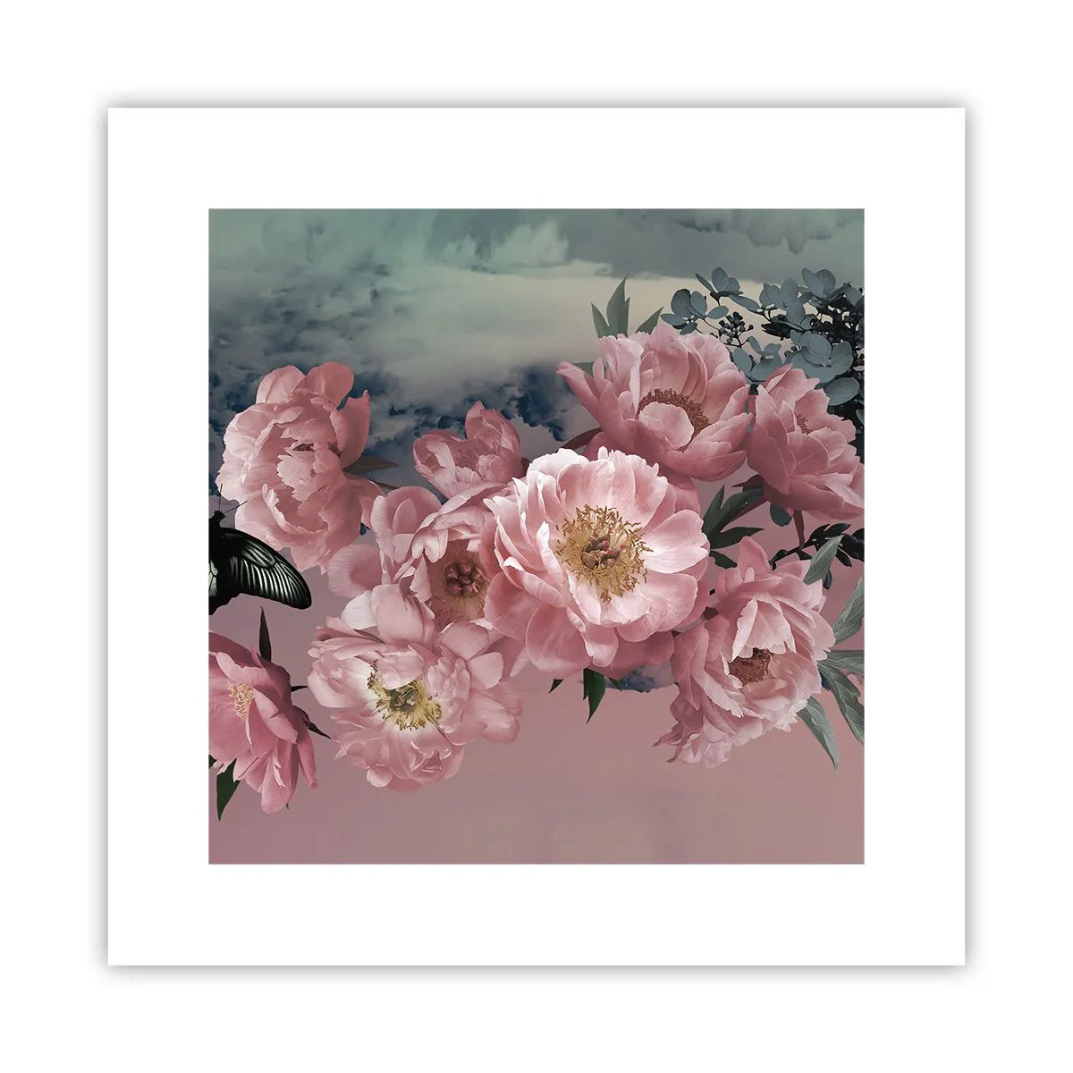 Affisch - Romantikens höjdpunkt - 30x30 cm