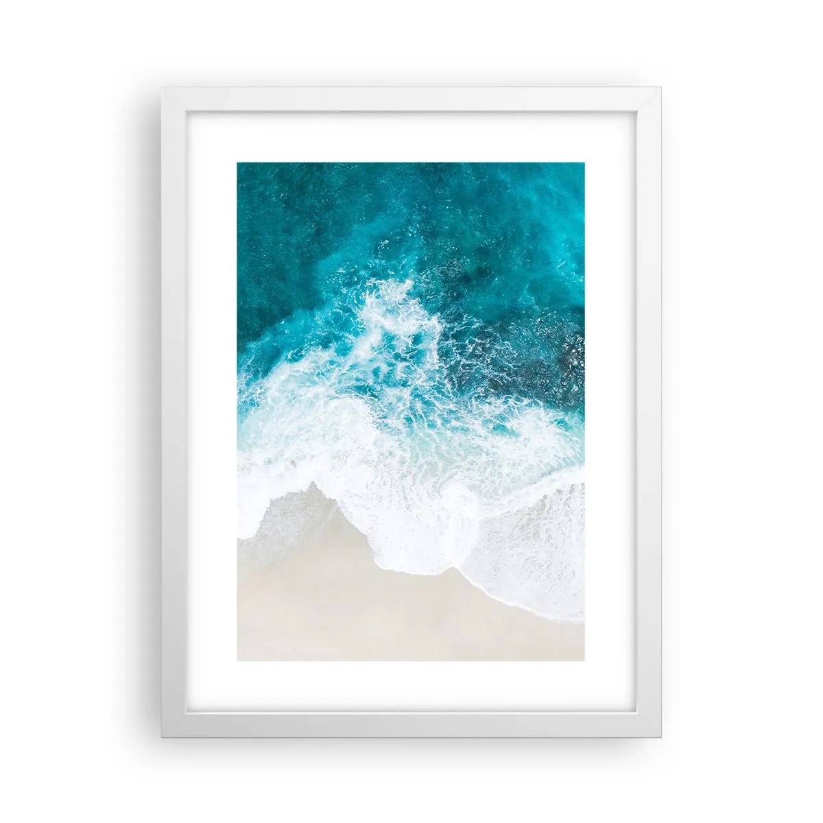 Affisch i vit ram - Naturlig smekning - 30x40 cm