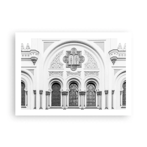 Affisch - På gränsen mellan kulturer - 70x50 cm