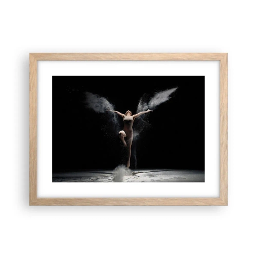 Affisch i ram av ljusek - Alverna finns - 40x30 cm