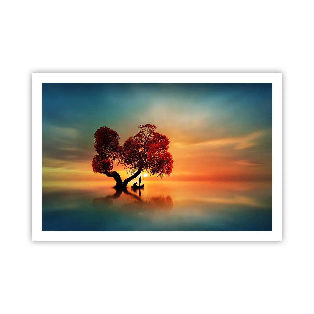 Affisch - Avlägsen tystnad - 91x61 cm