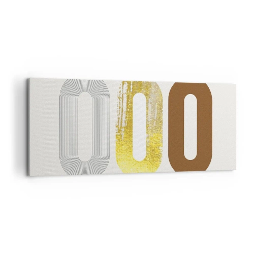 Canvastavla - Bild på duk - Ooo! - 120x50 cm