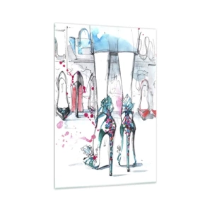 Glastavla - Bild på glas - Sesam, öppna dig - 70x100 cm