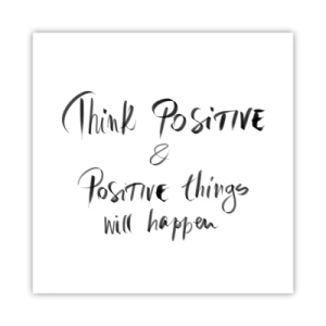 Affisch - Hur ska man leva? - 60x60 cm