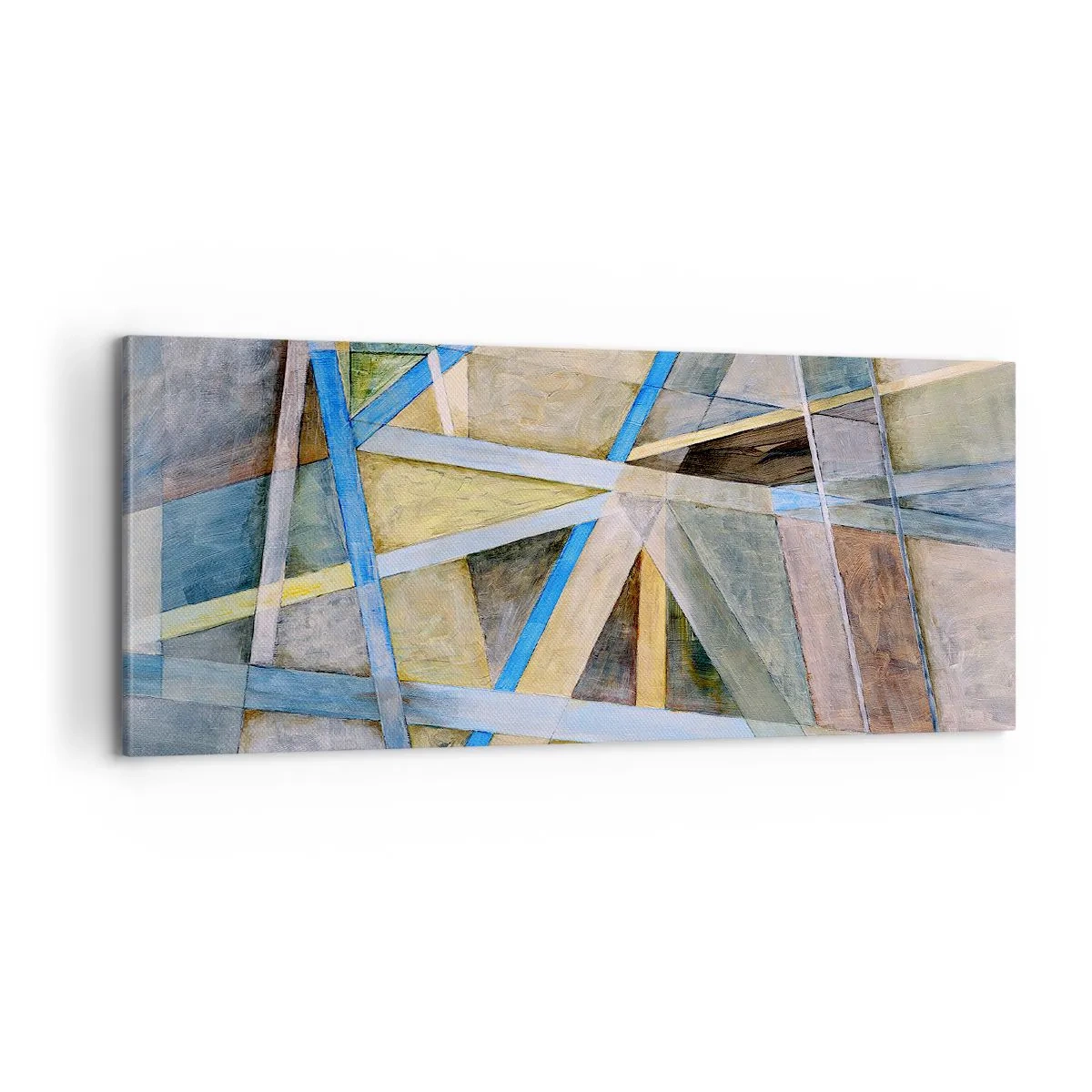 Canvastavla - Bild på duk - Rakt fram eller diagonalt? - 100x40 cm