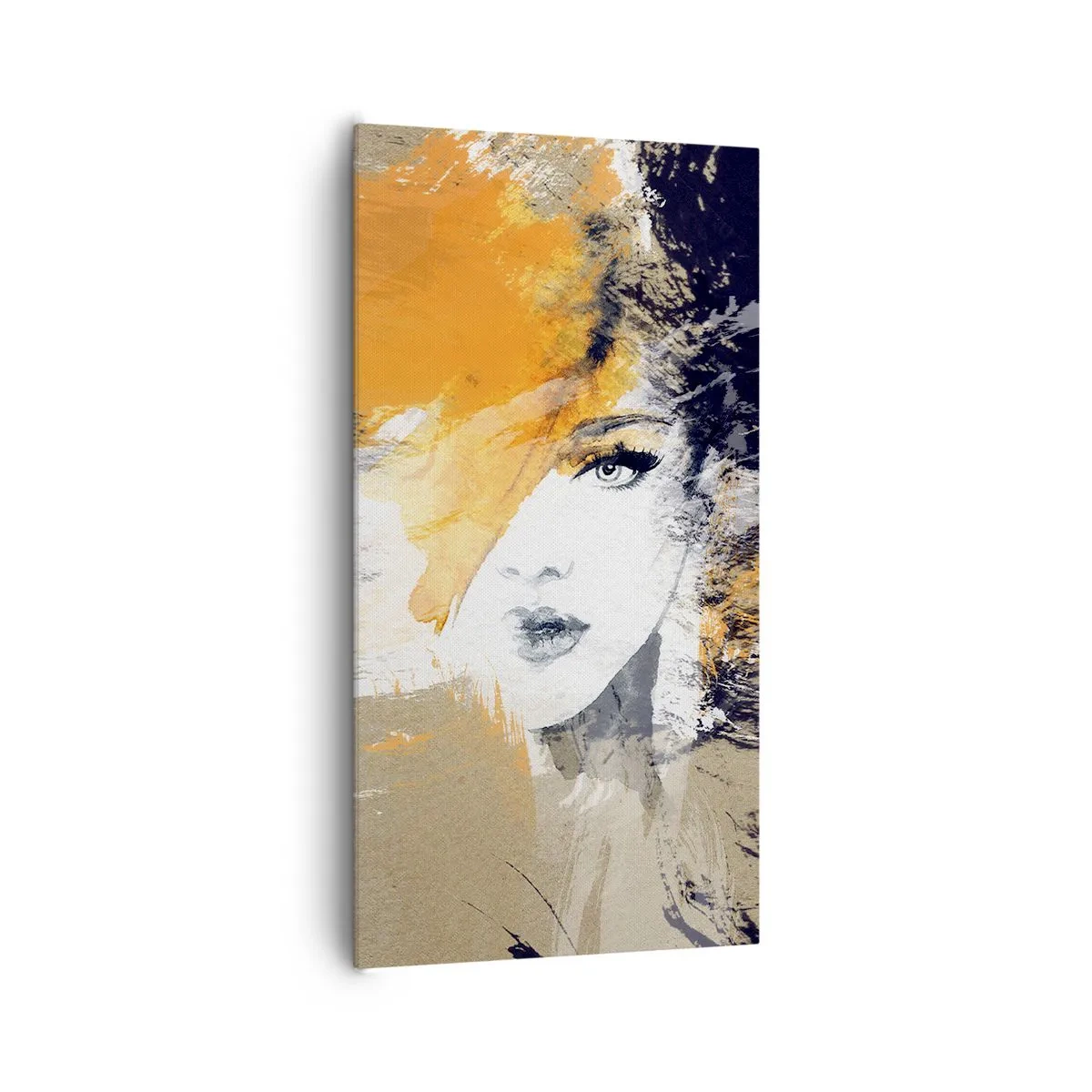 Canvastavla - Bild på duk - Och så blir det ljus - 65x120 cm