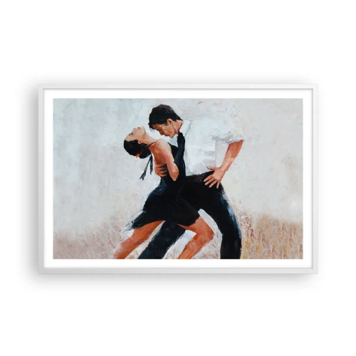 Affisch i vit ram - Mina drömmars tango - 91x61 cm