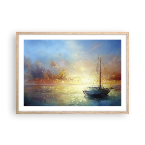 Affisch i ram av ljusek - I guldviken - 70x50 cm