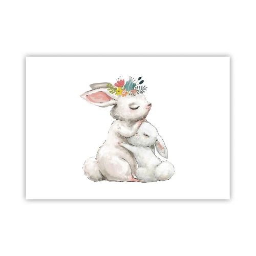 Affisch - Alltid bäst hos mamma - 100x70 cm