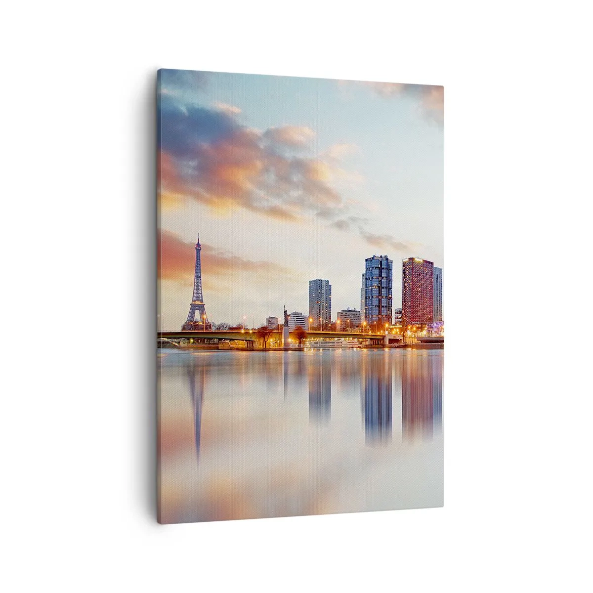 Canvastavla - Bild på duk - Paris monumentala lugn - 50x70 cm