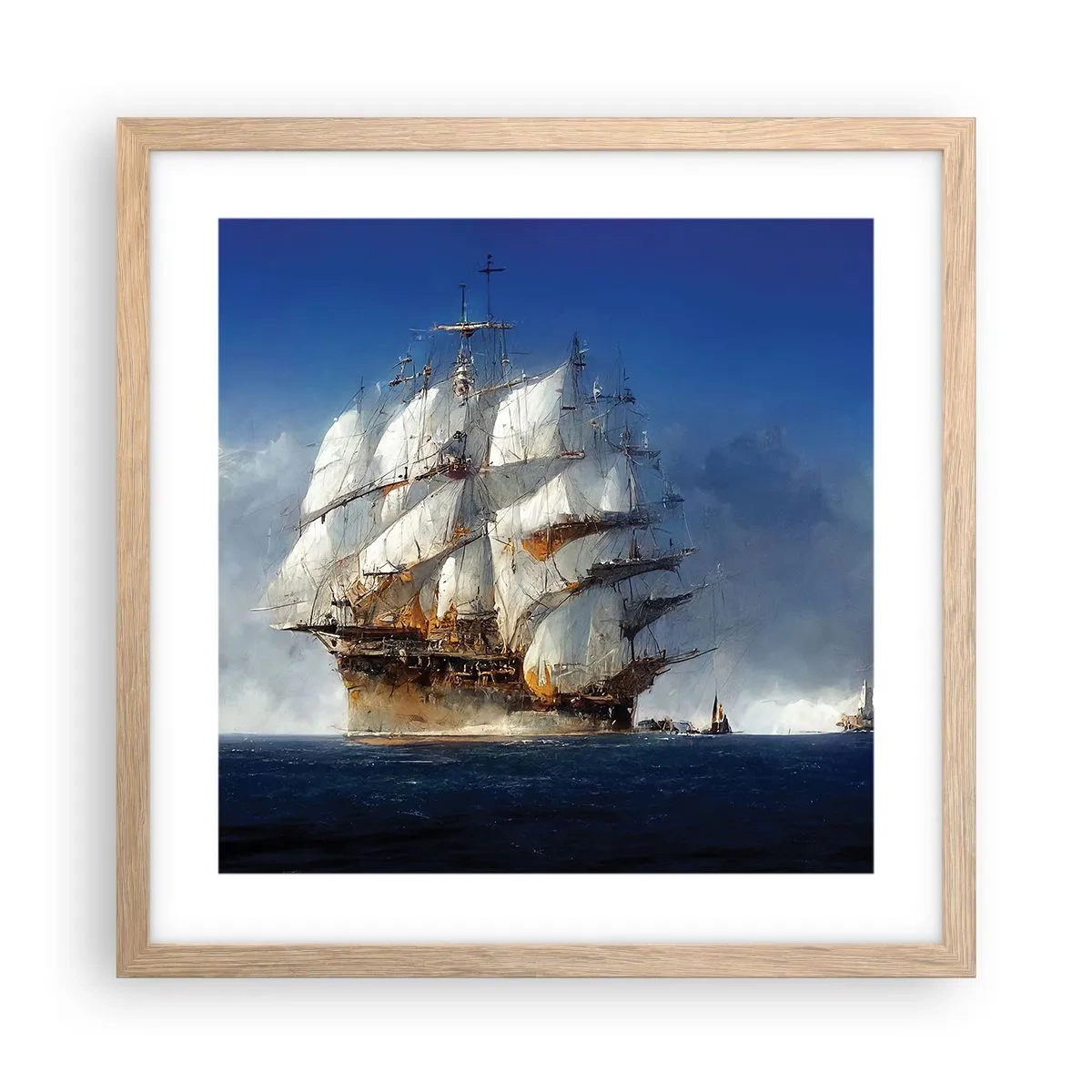 Affisch i ram av ljusek - The great glory! - 40x40 cm