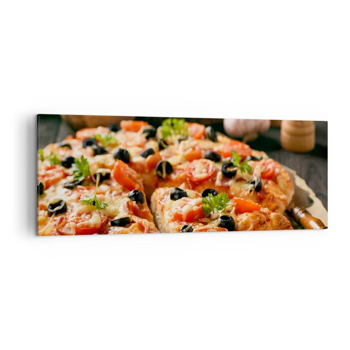 Canvastavla - Bild på duk - Färdigt bakat - 140x50 cm