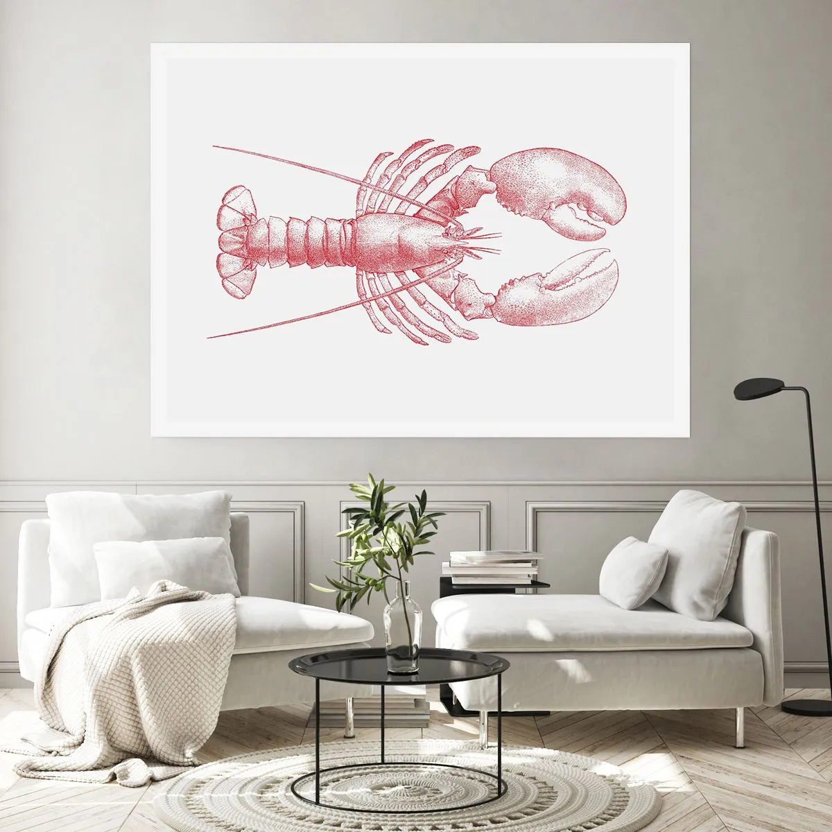 Affisch - Hummer värdig Homer - 50x40 cm