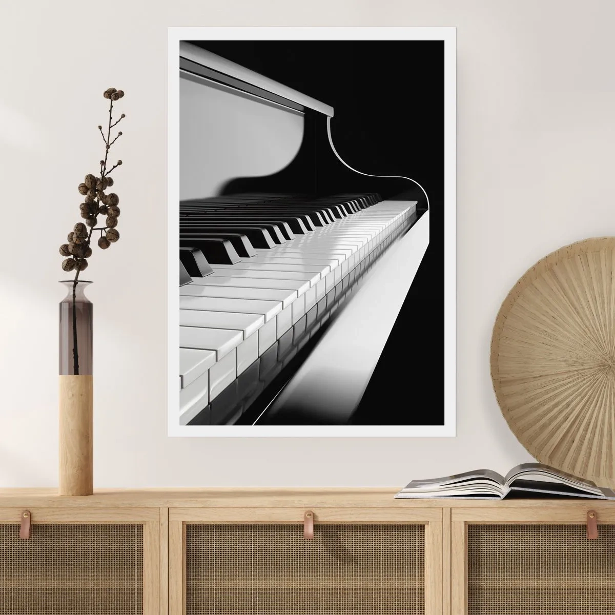 Affisch - Harmoni av former och färger - 30x40 cm