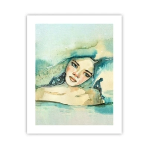 Affisch - Am I blue? - 40x50 cm