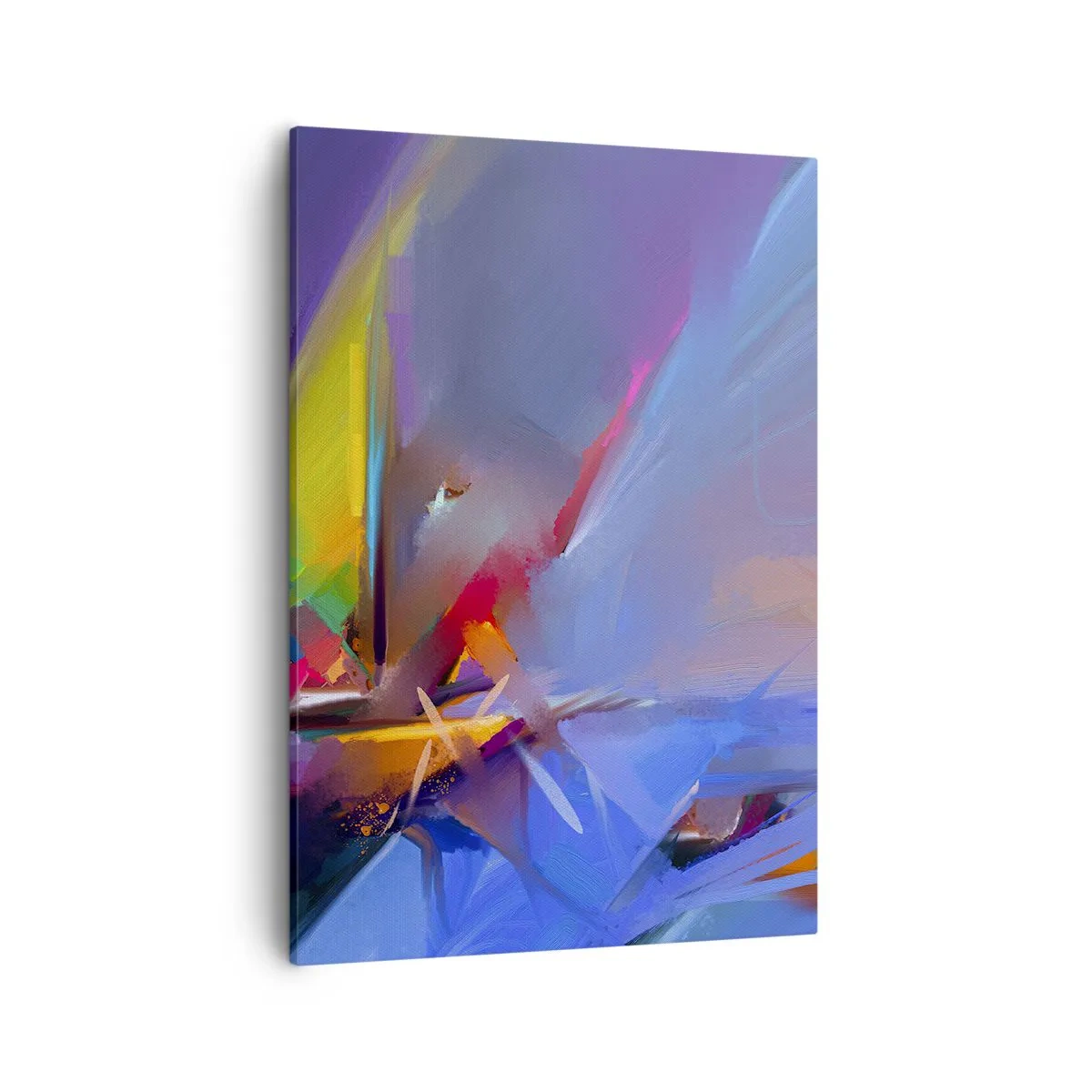 Canvastavla - Bild på duk - Snabb som en fågel - 50x70 cm