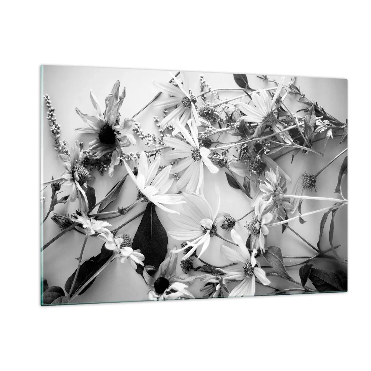 Glastavla - Bild på glas - Icke-blombukett - 120x80 cm