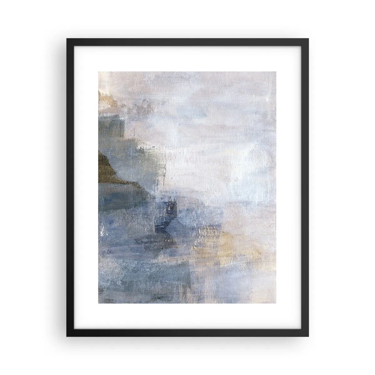 Affisch i svart ram - Färgernas toner och ackord - 40x50 cm