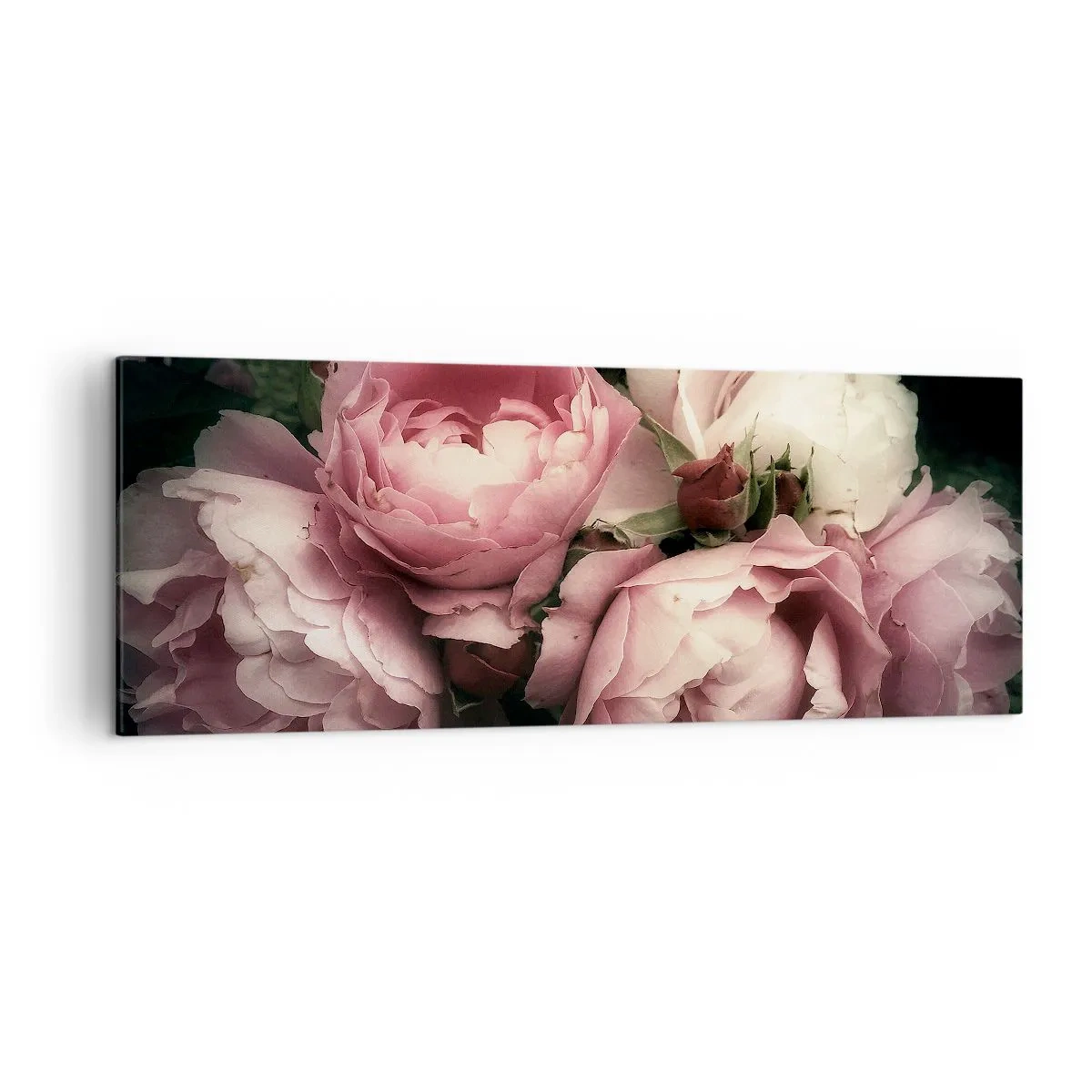 Canvastavla - Bild på duk - Belle epoque charm - 140x50 cm