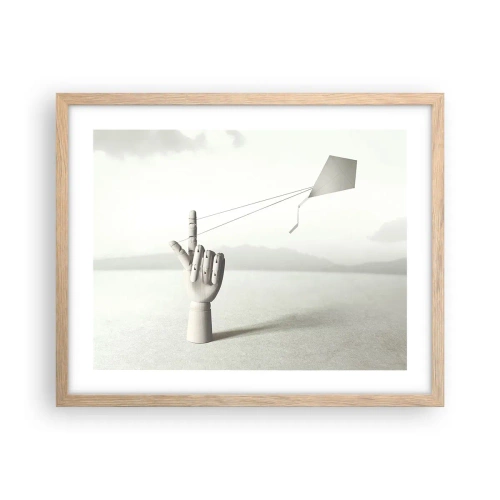 Affisch i ram av ljusek - Test av styrka - 50x40 cm