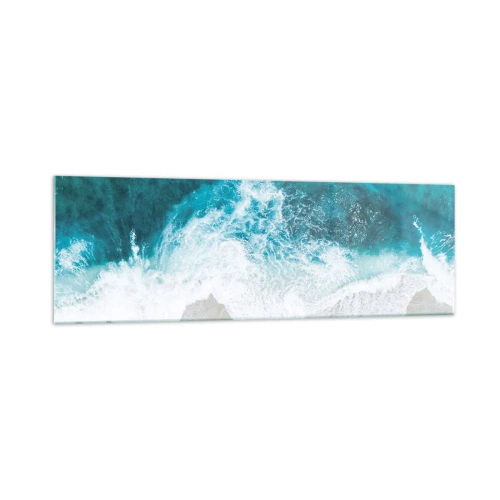 Glastavla - Bild på glas - Naturlig smekning - 160x50 cm