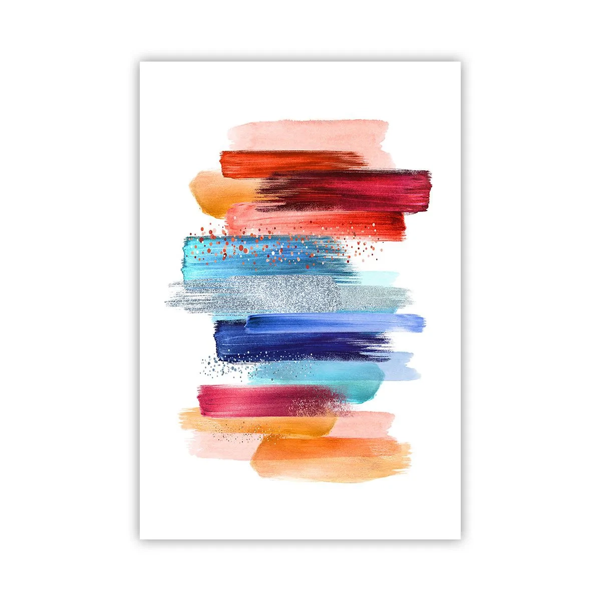 Affisch - Upp och ner  - 61x91 cm