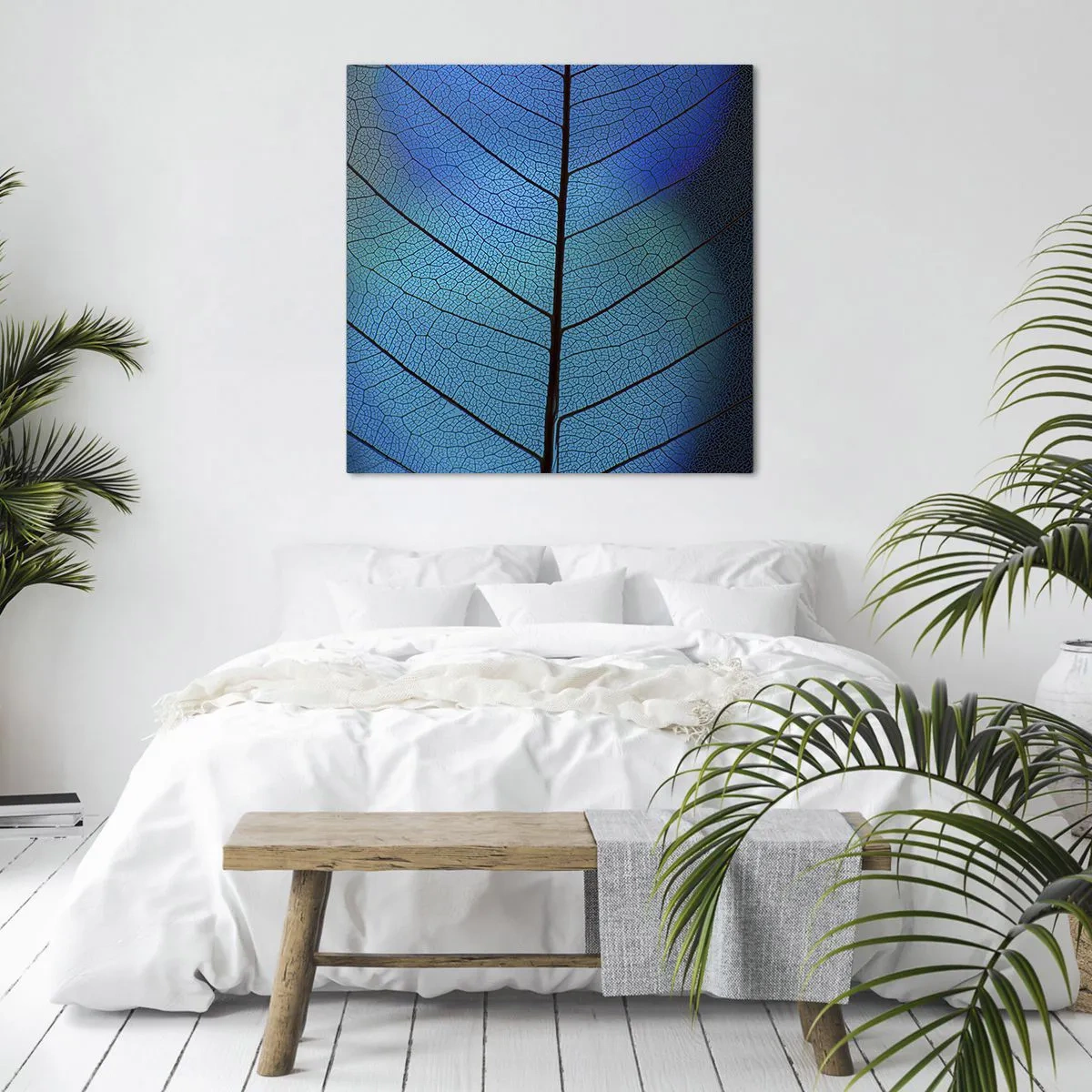 Canvastavla - Bild på duk - Invecklad konstruktion - 60x60 cm