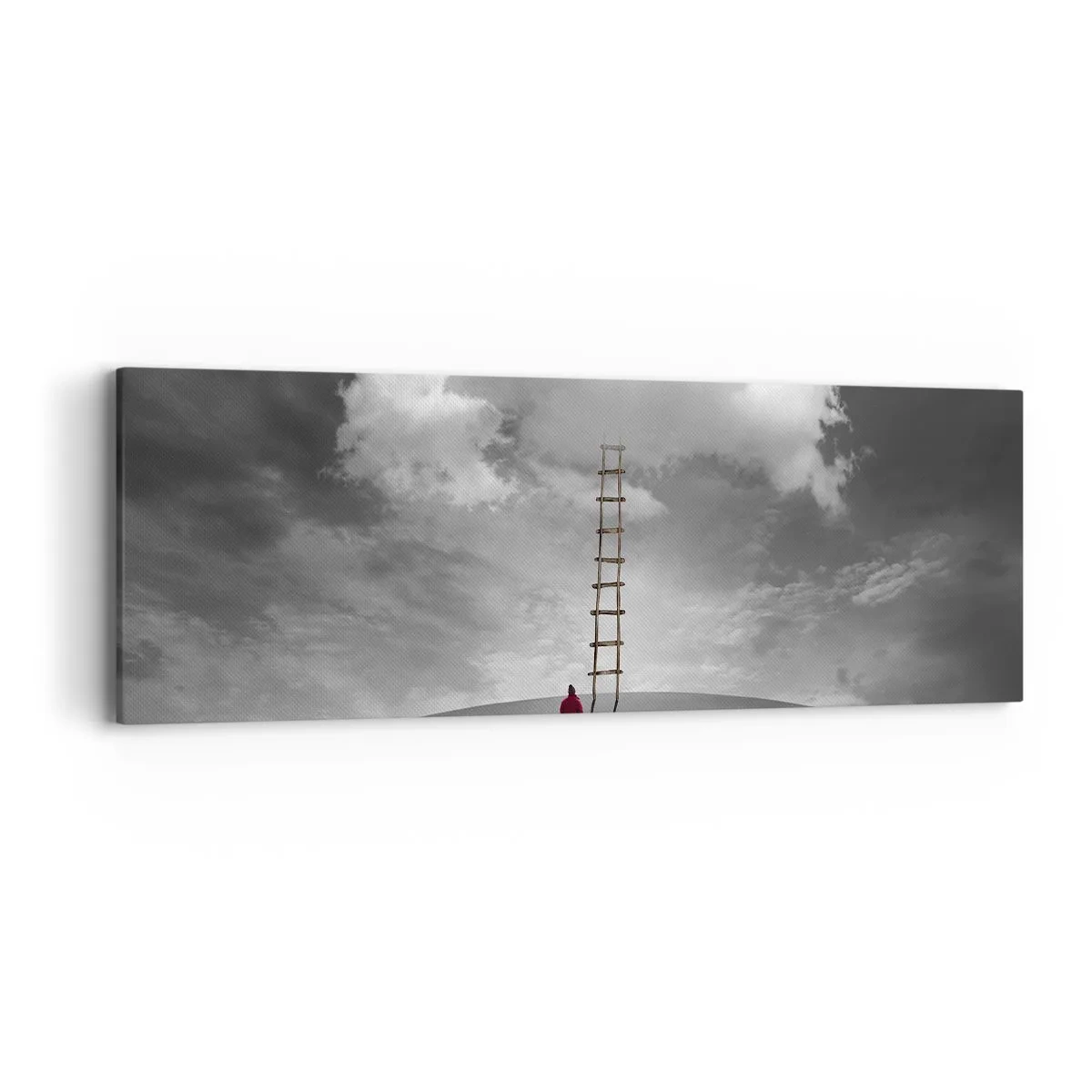 Canvastavla - Bild på duk - Allt är möjligt - 90x30 cm