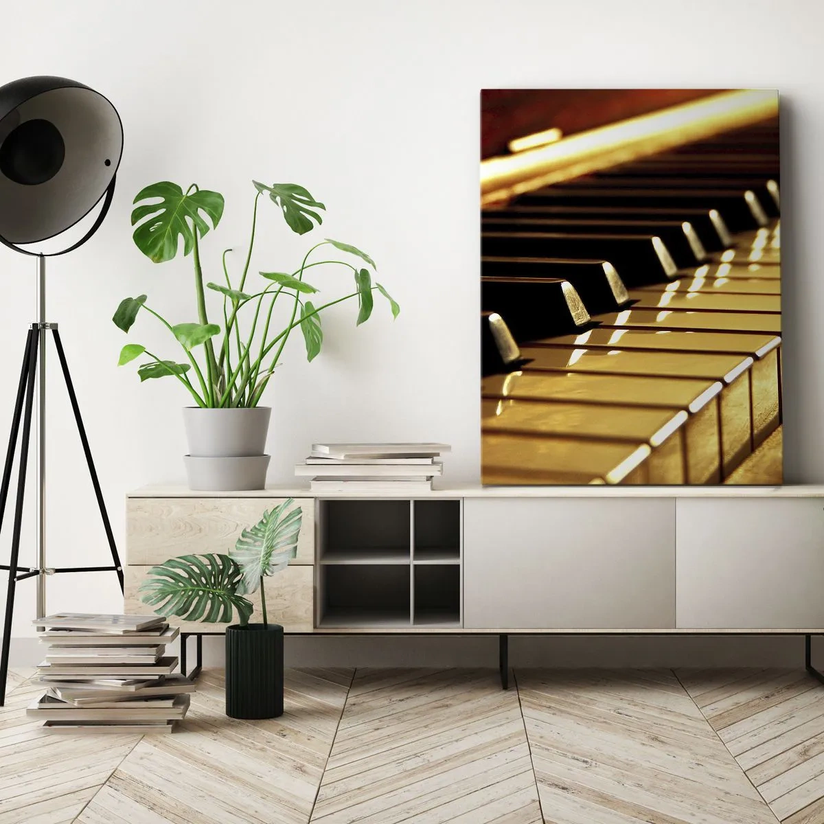 Canvastavla - Bild på duk - Obegränsade möjligheter - 55x100 cm