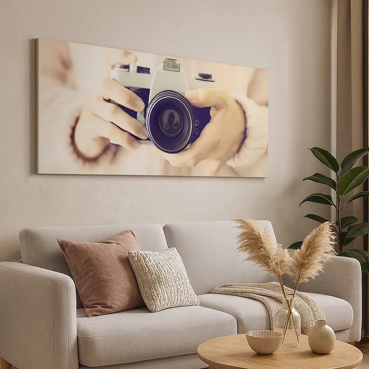 Canvastavla - Bild på duk - För att veta mer... - 30x30 cm