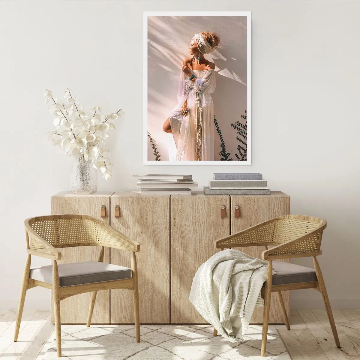 Affisch - Solen och flickan - 61x91 cm